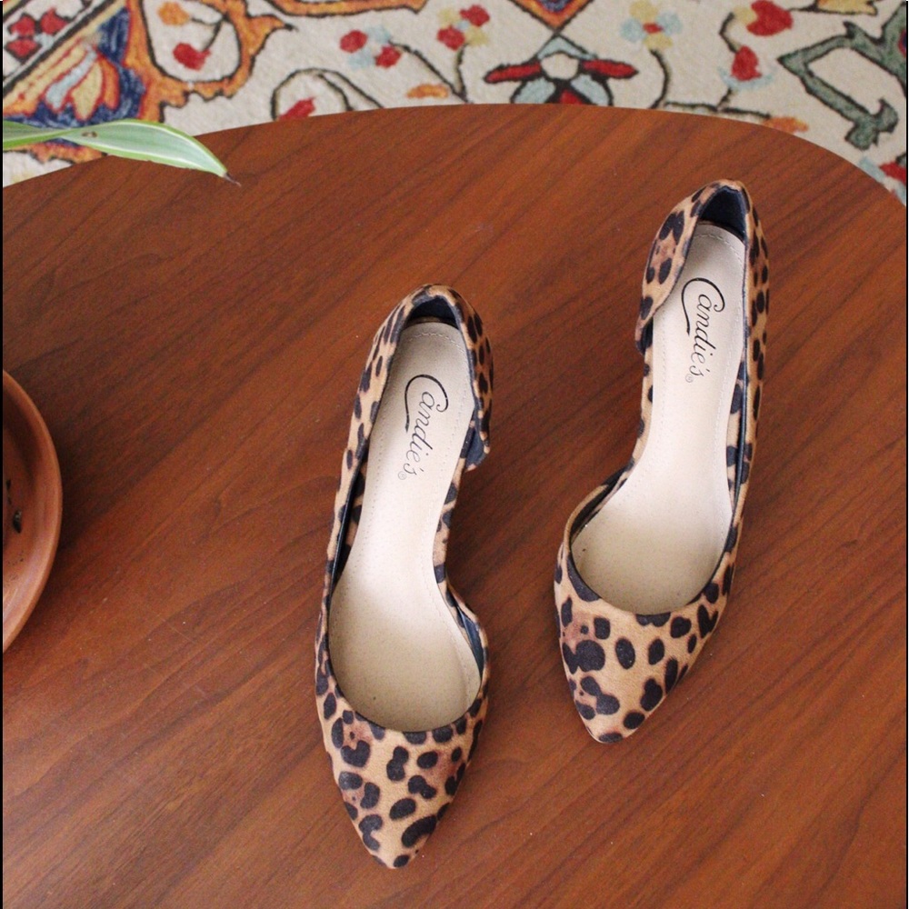 NWOT Cheetah Heels